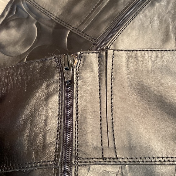 Coach Millie Black Leather Embossed Logo Tall Boots, Size 9.5B - Picture 13 of 17